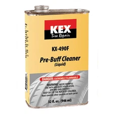 Rema Tip Top KX-490F KEX Tire Repair Pre-Buff Cleaner, (Flammable) 32 ounce can