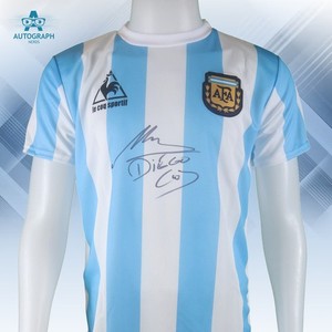 Maillot rétro Argentine Maradona 10 Domicile 1986 (flocage galerie