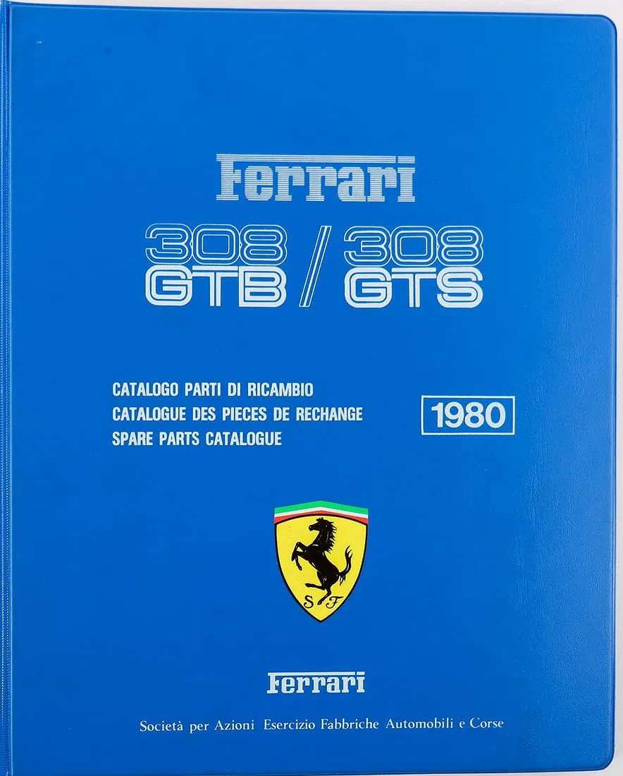 Ferrari 308 Service manual