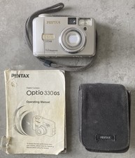 Pentax Optio 330gs Digital Camera. Spares Or Repair