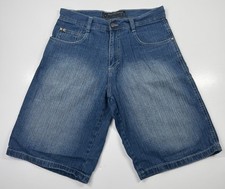 Vintage Southpole Jean Shorts Jorts Blue Baggy Faded Y2K Denim Mens Size 34