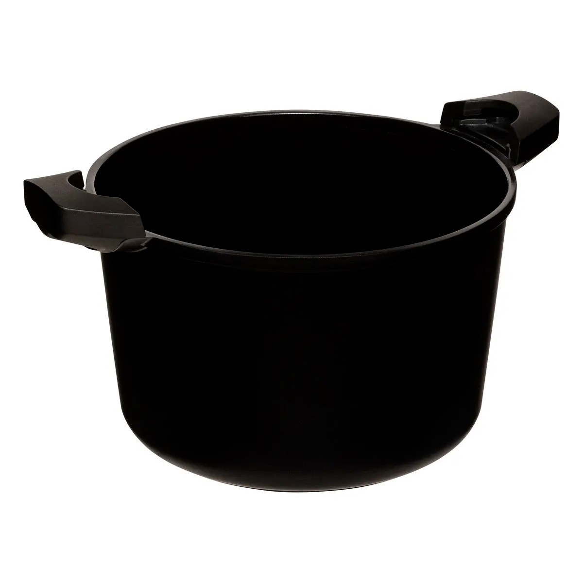 Cocotte basse pression 34cm noire avec couvercle hermétique