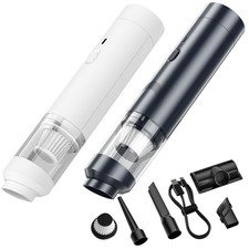 Portable Mini Cordless Car Vacuum Handheld Vac Strong Suction Hand Vacuum Clean