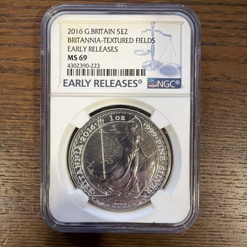 2016 Silver Britannia 1 oz — photo from the most recent tracked eBay sale