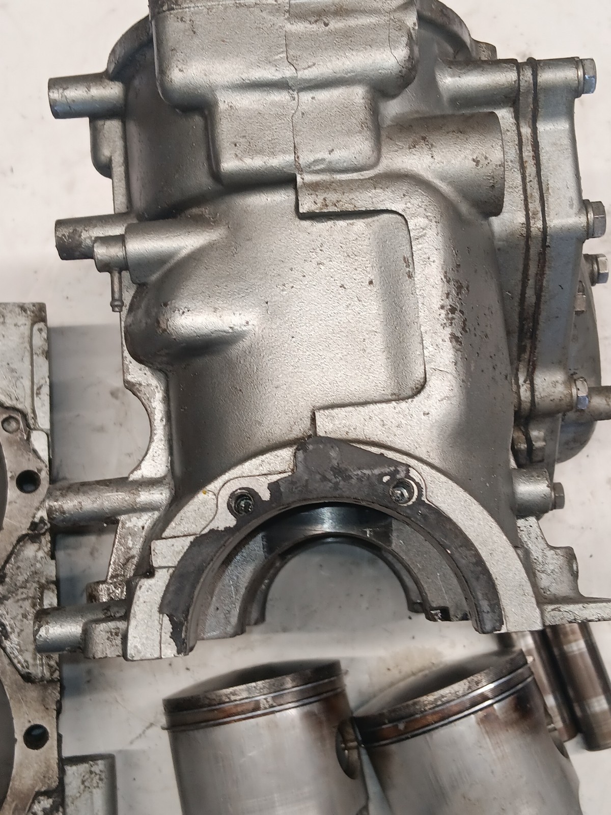 87-93 Yam Runner Blaster 500 WR500F Cylinder Piston Head Case 6K8-15100-01-8P