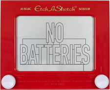 Etch a Sketch, Classic Red Drawing Toy with Magic Screen, for Ages 3 and Up