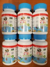 6 Bottles of 30 Gummies: Mary Ruth's Kids Multivitamin Exp. 7/26 (0888) R2P7