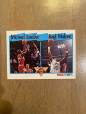 1991-92 NBA Hoops - League Leaders Michael Jordan, Karl Malone #306