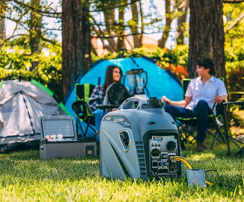 Pulsar 2,300-Watt Super Quiet Portable Gas Powered Inverter Generator Home RV - Image 2 of 4