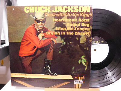 Chuck Jackson Funk Soul Rock LP Dedicated to The King on Wand 