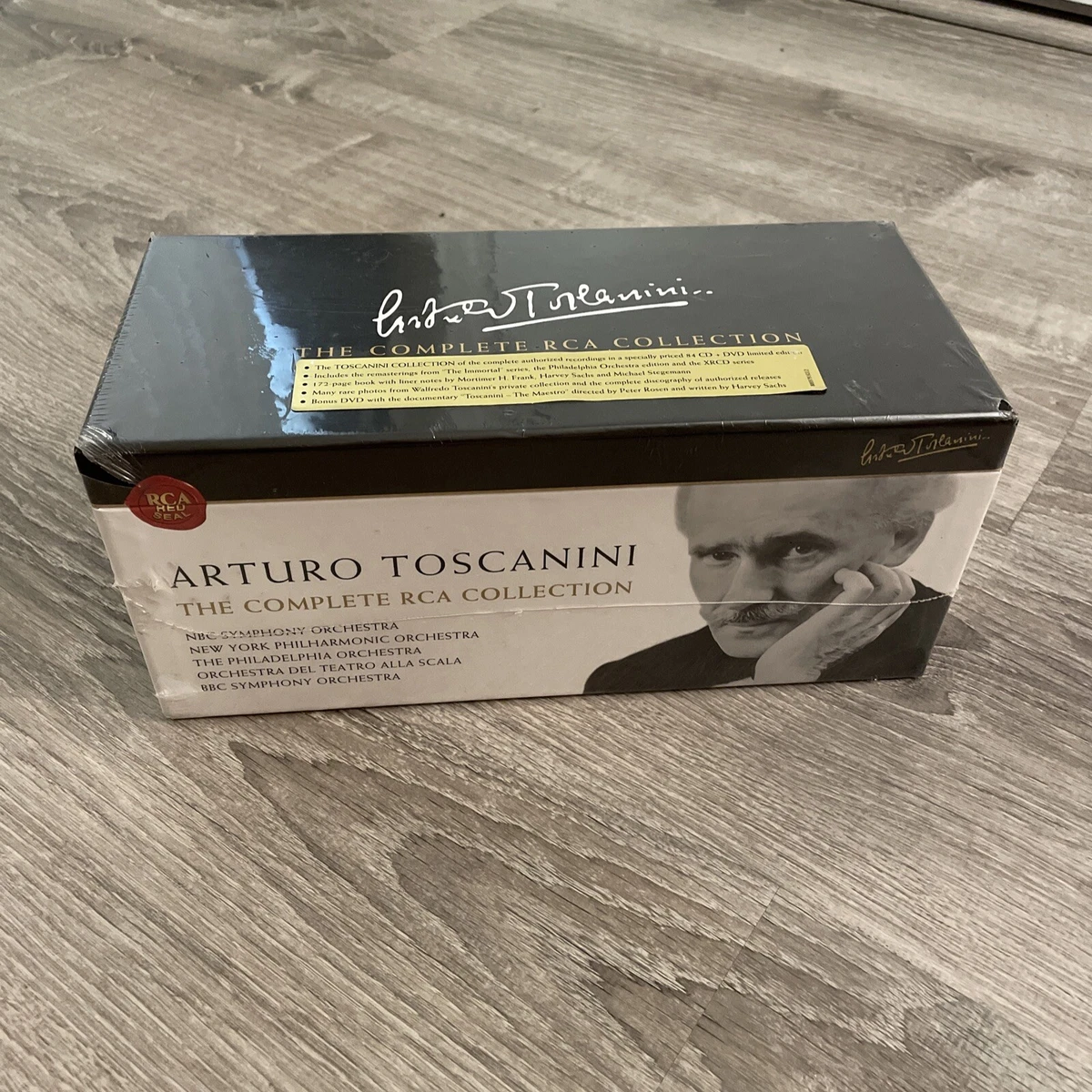 Arturo Toscanini Complete RCA Collection 84 CD + DVD Set RCA Red Seal NEW SEALED