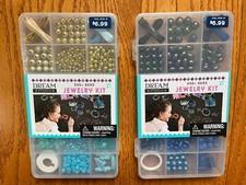 Dream Studio 500 piece x2 Jewelry Kit Blue NOS