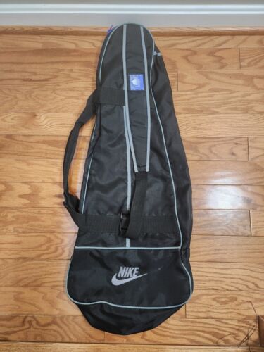 RARO!!! Borsa racchetta da tennis nera e blu vintage Nike Andre Agassi Challenge Court - Foto 10 di 14