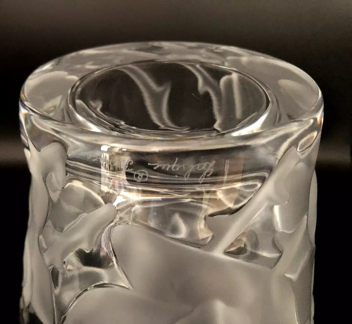 Beautiful Rare Signed R. Lalique France Beautiful Rare Signed R. Lalique France