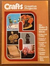 Vintage 70s/80s Crafts Creative Projects Booklet Magazine Macrame Covers