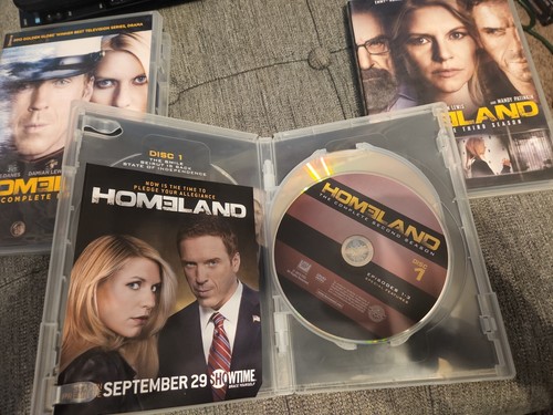 Homeland: The Complete First And Second And Third Season 1+2+3 LOT - Afbeelding 4 van 5