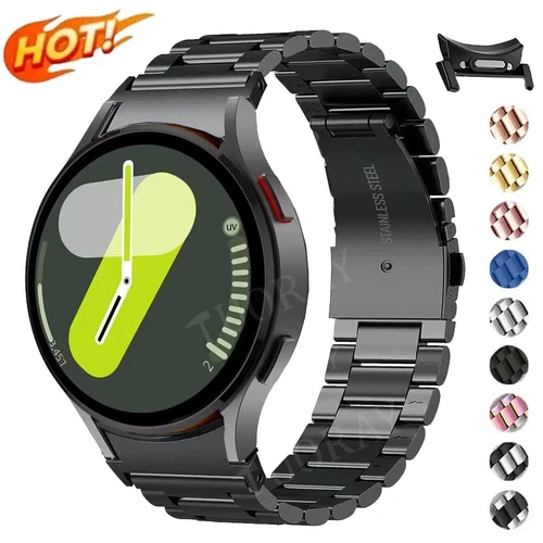 Quick Fit Armband für Samsung Galaxy Watch 7/FE/6/5/4 40mm 44mm 5 Pro Metallband - Bild 4 von 36