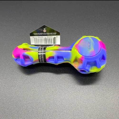 Eyce Silicone Spoon Smoking Pipe Glass Bowl 4" - 10 Colors Available! - Picture 42 of 59