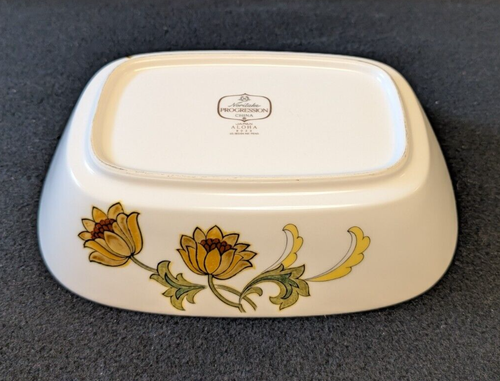 Mid Century Vintage Noritake Progression Aloha 9" Oval Vegetable Bowl - Picture 5 of 6