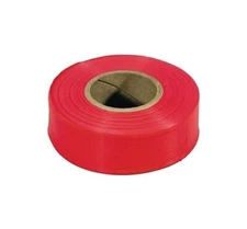 IRWIN Tools STRAIT-LINE Flagging Tape, 300-Foot, Red (65901)