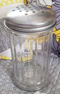 Vintage Gemco Made USA Stainless Steel Restaraunt Large Shaker 6'' Parmesan Chees