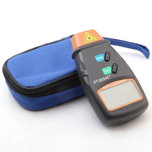 Tacómetro digital portátil Rpm Tach Motor Medidor de velocidad Láser Foto Tacómetro Sin contacto