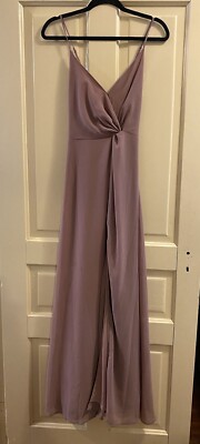Vow'd Dusty Pink Sleeveless Prom Formal Bridesmaid Dress Women's Size 10 |  eBay