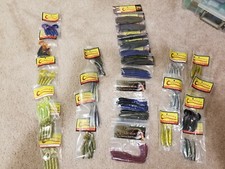 Vic coomer coomers lot of 27 packs bass fishing lures soft plastics ohio made