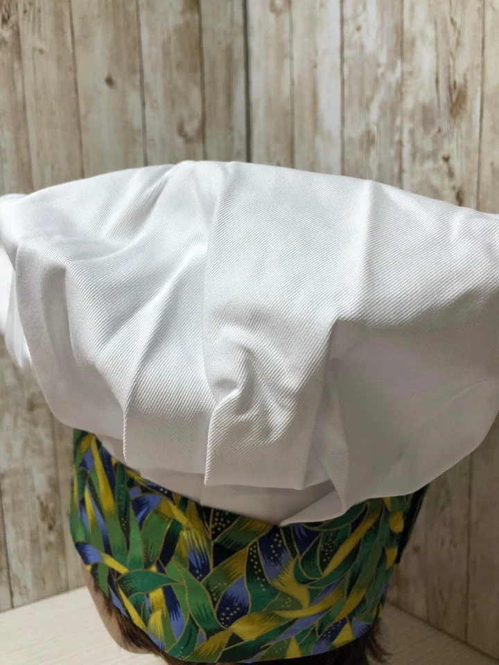 NUEVO Sombrero de Chef Ejecutivo Catering Preparación de Alimentos Ajustable Lote de 2 Envío Gratis Foto 4 de 4