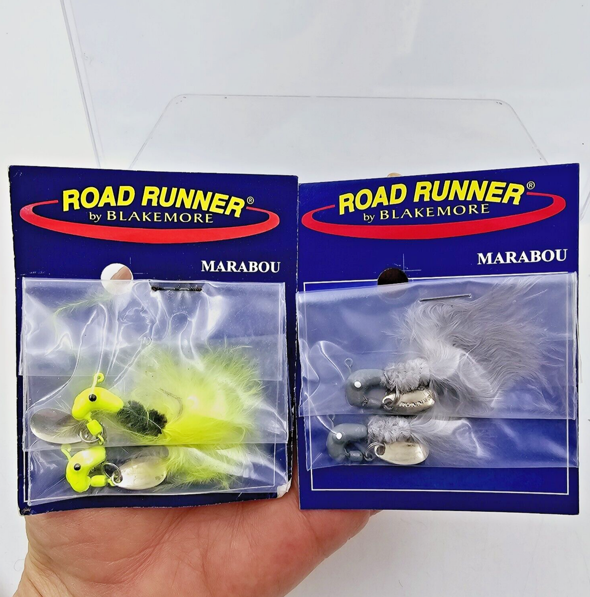 Blakemore Road Runner Marabou 1/16 Oz Jighead Jigs Count Pack