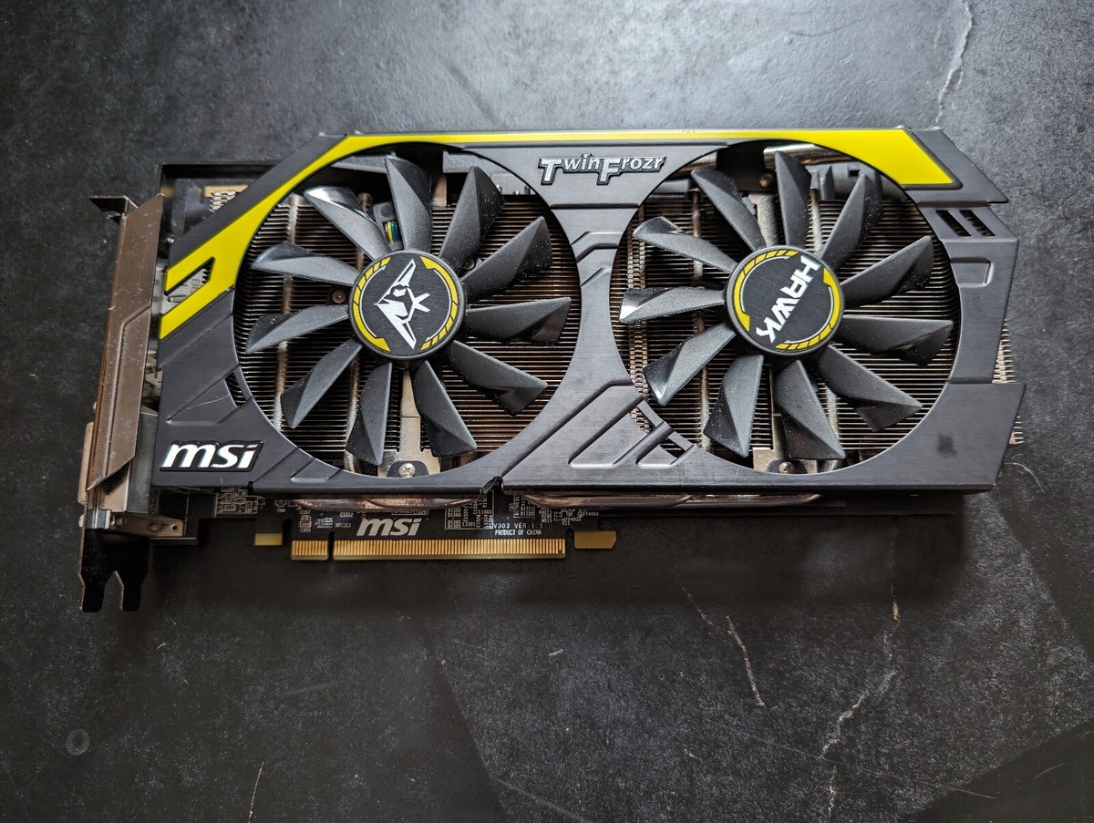 Nvidia Geforce Msi Gtx 760 2gb Oc Top Gtx 760 Twin Frozr 2gb - Main Image