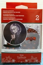 New traditions Indoor/Outdoor Large Suction Cup Hooks 2 pk. (13360) FS