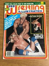 PRO WRESTLING ILLUSTRATED MAGAZINE DEC 1981 KEN PATERA VS TOMMY RICH MASCARAS