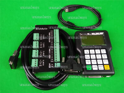 3-Axis CNC Motion Control System DSP Handle Controller Upgraded RichAuto A11E