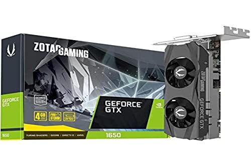 ZOTAC GeForce GTX 1650 LP GDDR6 Graphics Board ZT-T16520H-10L