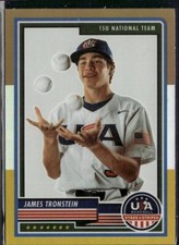 2023 Panini USA Baseball Stars & Stripes #39 James Tronstein BSG Prizm