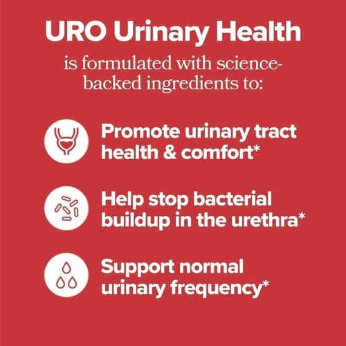 OPositiv URO Urinary Tract Vitamin Health Supplement for Women 60 Caps - Picture 4 of 7