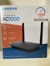 Linksys AC1000 Duel-Band Wi-Fi 5 Router~ 1000 Mbps~E5350~ Chat, Game, Browse