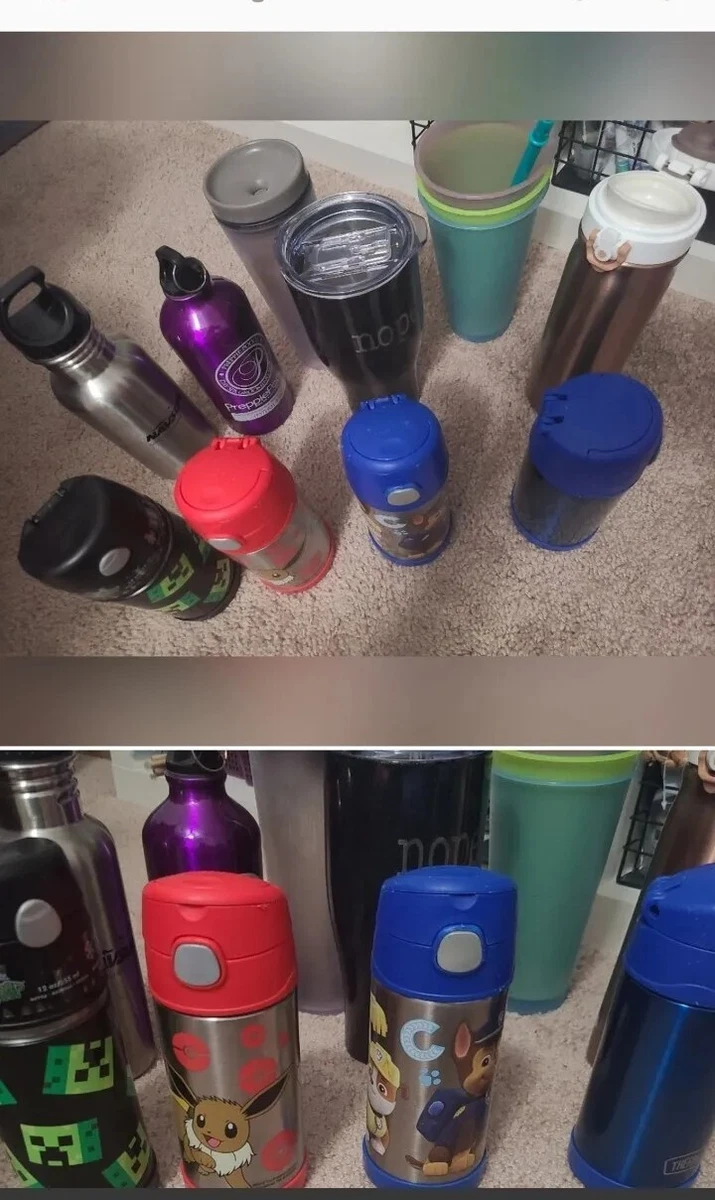 TAL 3 Cold Cups & Lids 24oz + aladdin cup thermos (total 8 adult 4 kids  cups)