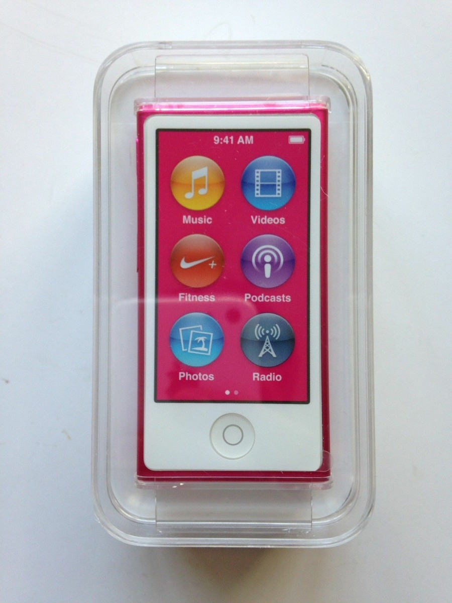 【美品】Apple iPod nano 7世代 ピンク Latest Model Apple iPod nano 8th Generation 16GB Sealed In
