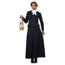Susan B Anthony Harriet Tubman Historical Fancy Dress Halloween Adult Costume