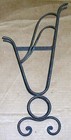 WROUGHT IRON WALL HANGER, ASSORTMENT OF DIFFRONT THINGS.