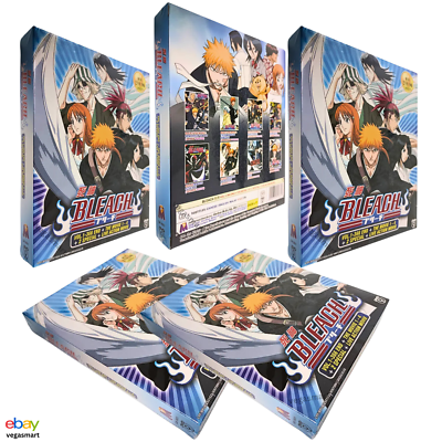 Bleach Anime Dvd Episodes 1-366 Complete TV Series Live Action
