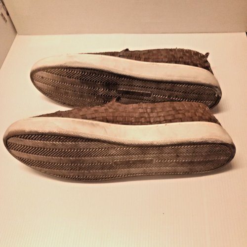 SCARPA MOCASSINO UOMO IN PELLE INTRECCIATA, SFODERATA N, 43 SUOLA IN GOMMA USAT - Foto 5 di 10