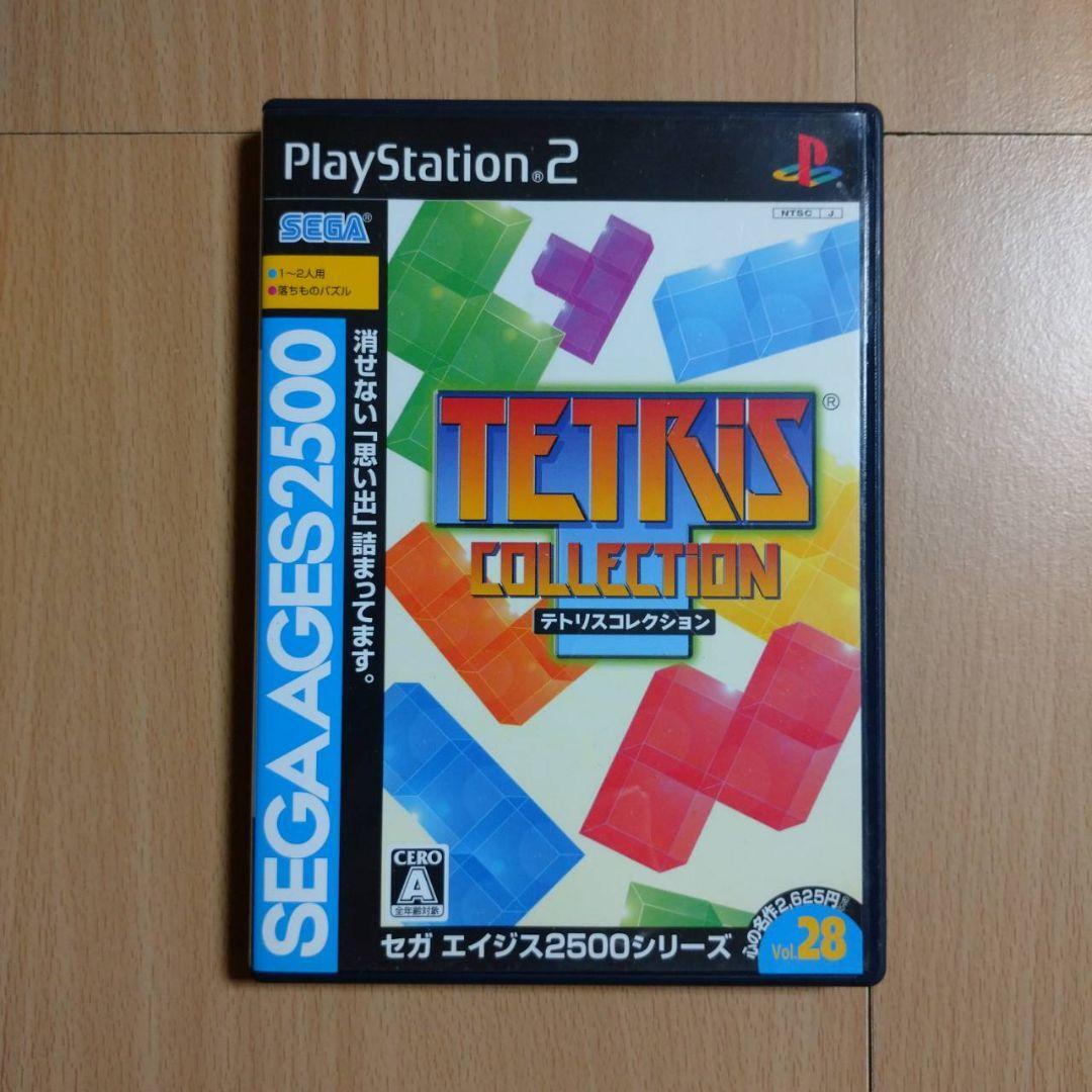 PS2 Playstation 2 TETRIS COLLECTION Sega Ages 2500 Japanese Game