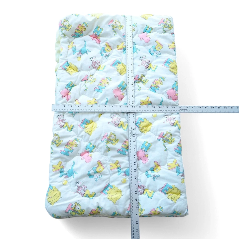 Manta saco de dormir vintage azul/multicolor Nursey bebé niño pequeño Foto 4 de 4