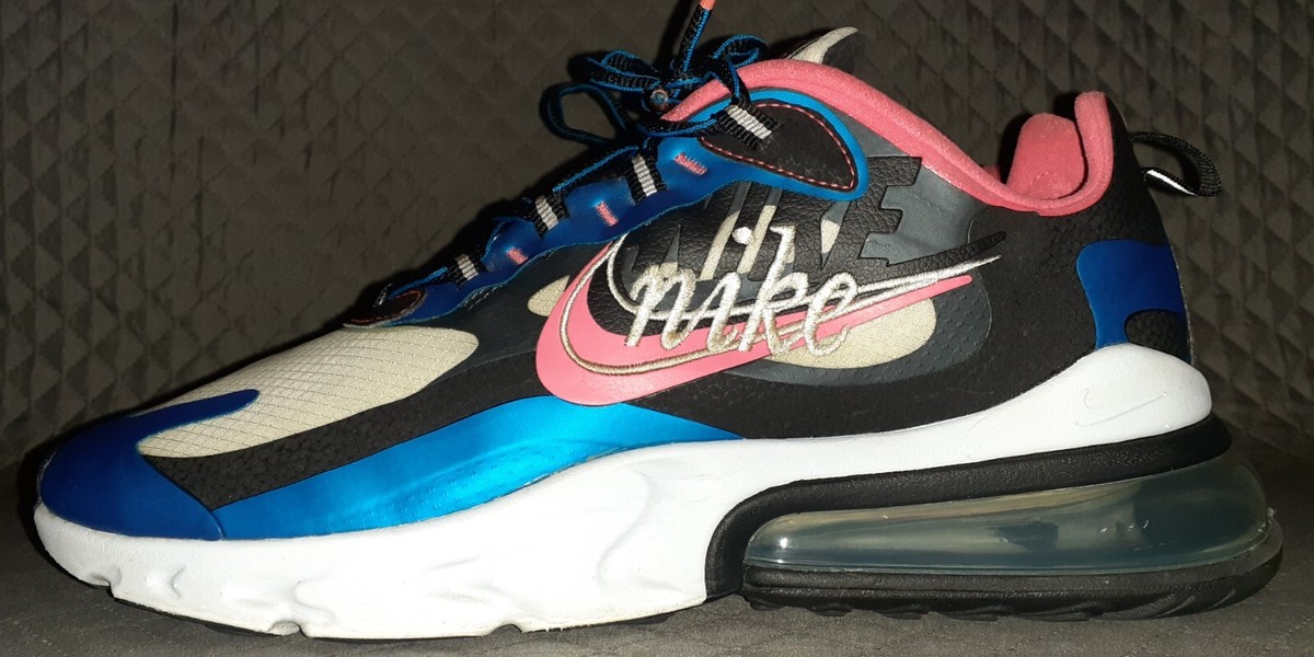 【NIKE】★Air Max 270 React 'Time Capsule'★ Nike Men's Air Max 270 React Time Capsule Pack Red Black