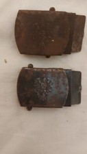 Bundesheer 2. Republik, zwei Metallkoppel aus den 1950er Jahren