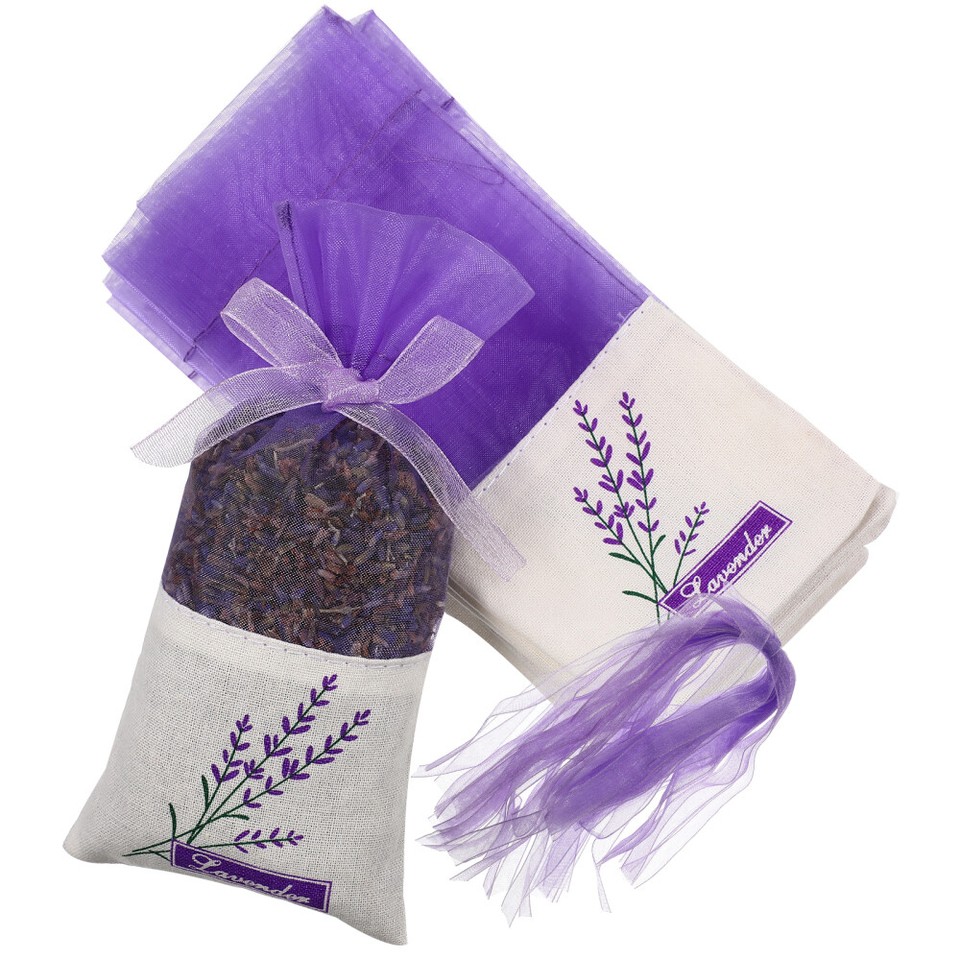 30 Pcs Violet Baby Lavender Flowers Large Sachet Bags Purple eBay