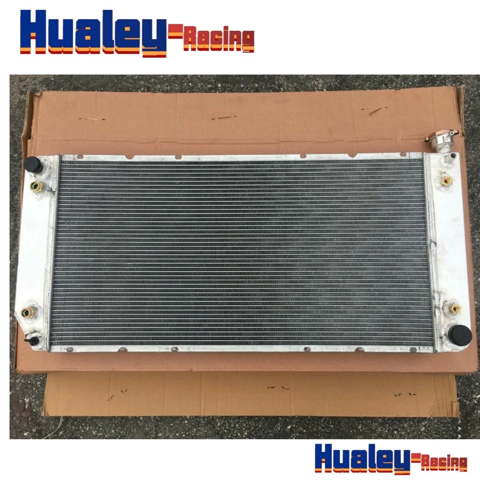 Radiador de aluminio #1522 para Chevy C35 1994-2000 base tipica de alta resistencia V8 5,7 L Foto 4 de 4